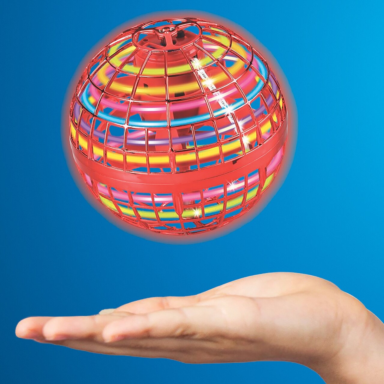 Collections Etc Wonder Sphere Red Magic Hover Ball Children's Toy